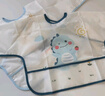Babyprints兒童罩衣嬰兒吃飯圍兜寶寶圍嘴防濺衣防水反穿衣口水兜無(wú)袖兩件裝 曬單實(shí)拍圖