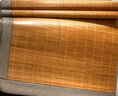 京東京造安安竹席金標(biāo)款 100%頭層竹青絲光玉竹工藝冰絲涼席子單席1.5米床 曬單實(shí)拍圖