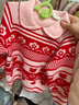 巴拉巴拉童裝女童毛衣秋裝兒童針織衫上衣新年紅色本命年拜年服 紅色調-瑞龍啟歲-00466 100 曬單實(shí)拍圖