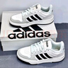 阿迪達斯（adidas）官方男鞋女鞋 新款情侶運動鞋潮流時尚耐磨休閑鞋低幫板鞋 JI2546/白黑棕 41 曬單實拍圖
