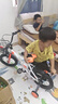 永久（FOREVER）兒童自行車男女款小孩單車可折疊腳踏車4-6-8-10歲輔助輪14寸橙色 曬單實拍圖