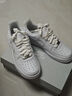 耐克NIKE七夕情人節(jié)禮物女空軍一號 AF1運(yùn)動(dòng)鞋DD8959-100白37.5 曬單實(shí)拍圖