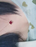 我愛(ài)鉆石網(wǎng)18K金項鏈女士彩金四葉草吊墜結婚送女友老婆生日情人節禮物 18K金四葉草吊墜-紅瑪瑙套鏈 曬單實(shí)拍圖