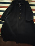 恒源祥雙面羊絨大衣女長(cháng)款過(guò)膝羊毛呢外套2025秋冬反季中年媽媽裝呢大衣 807黑色 厚款 2XL 曬單實(shí)拍圖