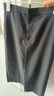 無(wú)印良品（MUJI）女式不易沾水彈力直筒裙長(cháng)半身裙女裙子25年秋季女裝BE1Z1A5A 深灰色 M （160/66A） 曬單實(shí)拍圖