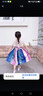 WVD國際品牌女童裙子夏季2025新款兒童少數民族風(fēng)漢服連衣裙女寶寶夏裝公主裙 粉色送頭飾 粉色送頭飾 90 CM 曬單實(shí)拍圖