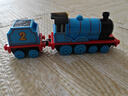 費雪牌（Fisher-Price）托馬斯和朋友火車(chē)頭大師系列軌道玩具配套合金慣性火車(chē)模型艾德華 曬單實(shí)拍圖