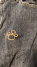 MsShe【刺繡老爹牛仔褲】大碼女裝2025秋季胖mm高腰顯瘦直筒長(zhǎng)褲 牛仔深藍(lán)綠色現(xiàn)貨 XL 曬單實(shí)拍圖
