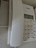 飛利浦(PHILIPS）電話(huà)機座機 固定電話(huà) 辦公家用 免提通話(huà) 免電池 來(lái)電顯示 CORD040白色  曬單實(shí)拍圖