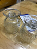 摩洛森實(shí)用復古浮雕玻璃杯輕奢高顏值酒杯家用白酒杯加厚小高腳杯 兩只裝-刻花小酒杯玻璃 小型高腳杯(白酒杯) 曬單實(shí)拍圖