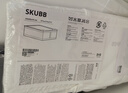 宜家（IKEA）SKUBB思庫布儲物盒收納盒內衣收納分層分類(lèi)袋衣柜臥室學(xué)生宿舍 白色儲物袋44x55x19cm 曬單實(shí)拍圖