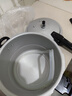 雙喜 高壓鍋鋁合金燃?xì)怆姶艩t通用防爆家用壓力鍋22CM/6L【蒸格款】 曬單實拍圖