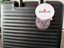 愛可樂（Echolac）前開蓋拉桿箱旅行箱雙TSA密碼箱商務(wù)登機(jī)箱行李箱CPT183黑色17吋 曬單實拍圖