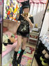 緋垚 厚底馬丁靴女漫展cos增高鞋2025新款英倫風(fēng)小個(gè)子中筒皮靴機車(chē)靴 黑色 37 （鞋跟6cm左右） 曬單實(shí)拍圖