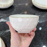 漢茗喬遷之喜骨瓷碗盤(pán)餐具整套景德鎮輕奢簡(jiǎn)約碗筷碟套裝家用高級感 高溫釉下彩丨皮箱裝丨 70件套 曬單實(shí)拍圖