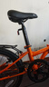 大行（DAHON）折疊自行車20英寸超輕6速通勤折疊單車HAT061 橙色 曬單實(shí)拍圖
