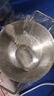 不銹鋼小吃碗兒輔食碗泡面碗防摔大號創(chuàng  )意個(gè)性碗泡面碗水果碗勺子 13cm雙耳碗+卡皮巴拉勺 曬單實(shí)拍圖