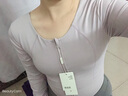 雪茜曼帶胸墊瑜伽服上衣女絕美高級感健身上衣運動(dòng)普拉提訓練長(cháng)袖新款 曬單實(shí)拍圖