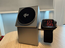areshQi2認證三合一無線充電器magsafe磁吸15w適用蘋果iPhone17promax底座iWatch 11手表耳機支架充電站 【旋轉(zhuǎn)魔方】qi2認證｜彈出式充電倉｜觸控電動旋轉(zhuǎn) 曬單實拍圖