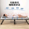 全品屋折疊床單人午睡床辦公室職場(chǎng)午休床布藝行軍床簡(jiǎn)易床陪護床 曬單實(shí)拍圖
