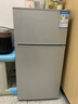 新飛 FRESTEC冰箱小型租房用 一級能效冷 藏冷凍兩用1-2人家用小冰箱 出租房雙門(mén)電冰箱辦公室兩門(mén) 25年升級 76A128LS一級能效【保鮮盒款】 曬單實(shí)拍圖