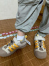 暇步士（Hush Puppies）童鞋新款兒童戶外徒步運(yùn)動(dòng)鞋軟底輕便男童鞋防滑跑步休閑鞋女童鞋 HP5805004棕色款 35 曬單實(shí)拍圖