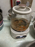 美的（Midea）花漾0膠水全玻璃全自動養(yǎng)生壺 辦公室多功能煮茶壺 燒水壺恒溫電熱水壺煮茶器花茶壺1L YS10B101 曬單實拍圖