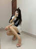 Lily Wei【鄰家小妹】甜美溫柔花朵高跟鞋圓頭氣質(zhì)淑女風(fēng)單鞋大碼 裸粉色【跟高10cm】 36 曬單實(shí)拍圖