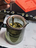 宣室堂泡茶壺家用茶壺新款飄逸杯耐熱玻璃內膽泡茶杯一鍵茶水分離杯茶具 【升級容量】黑色飄逸壺900ml 曬單實(shí)拍圖