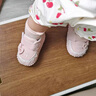 季珍菲春秋嬰幼兒0一1歲3-6-9個(gè)月女寶寶公主小皮鞋可愛(ài)百搭軟底學(xué)步鞋 內長(cháng)12cm 約6-9個(gè)月 曬單實(shí)拍圖