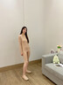古今（GUJIN）新款秋冬季保暖套裝女士修身秋衣秋褲內(nèi)搭打底加絨鎖溫防風保暖衣 粉底液膚 L 100-120斤 曬單實拍圖