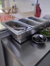 304不銹鋼自助餐爐保溫爐電加熱布菲爐食堂酒店自助餐保溫臺 獨立蓋單格9升/豪華旋鈕控溫款 曬單實(shí)拍圖