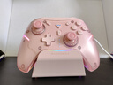 機(jī)械師 G5proMAX無線藍(lán)牙游戲手柄 switch pro類xbox手柄 有線電腦PC手機(jī)NS steam手柄-含充電底座-粉 曬單實(shí)拍圖
