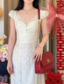 柏薩尼（PESASRIE）品牌包包女款輕奢新娘婚包女士單肩斜跨包大容量情人節生日禮物 高級紅 奢侈禮盒包裝送女友送老婆 曬單實(shí)拍圖