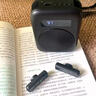 金運【爆款熱銷(xiāo)70W+丨新東方名師推薦】小蜜蜂擴音器教師專(zhuān)用無(wú)線(xiàn)領(lǐng)夾麥克風(fēng)教學(xué)講課導游器防嘯叫便捷 【磁吸充電丨無(wú)線(xiàn)雙麥】輕奢黑 曬單實(shí)拍圖