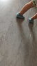 貝瑞加（Babyprints）寶寶學(xué)步襪嬰兒地板襪夏季透氣早教襪套網(wǎng)眼室內(nèi)鞋襪2雙裝 藍(lán)綠M 曬單實拍圖