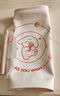 雙槍?zhuān)⊿uncha）硅膠揉面墊食品級搟面墊70*50 和面板烘焙案板超大升級加厚4件套 曬單實(shí)拍圖