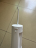 松下（Panasonic）沖牙器洗牙器水牙線(xiàn)便攜式伸縮潔牙器牙齒沖洗器節日生日禮物送男女友DJ33白 曬單實(shí)拍圖