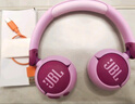 JBL JR320BT 頭戴式無(wú)線(xiàn)藍牙耳機益智玩具學(xué)習聽(tīng)音樂(lè )背書(shū)學(xué)生兒童耳機APP控制背書(shū) 紫色 曬單實(shí)拍圖
