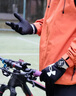 安德瑪（Under Armour）騎行手套冬季男女保暖加絨電動(dòng)摩托自行車(chē)防寒風(fēng)觸屏運動(dòng)滑雪手套 曬單實(shí)拍圖