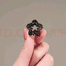 向晚發(fā)夾2個(gè)裝精致水鉆小抓夾女前額碎發(fā)發(fā)卡劉海夾側邊夾公主頭發(fā)飾 曬單實(shí)拍圖