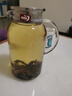 青蘋(píng)果耐熱冷水壺1.95升 可加熱茶水分離圍爐煮茶壺 大容量玻璃涼水壺  曬單實(shí)拍圖