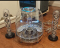 哈曼卡頓（Harman/Kardon）水晶三代音響 桌面電視電腦音箱 室內多媒體下沉式低音炮 SoundSticks 3代環(huán)繞立體聲 透明款 曬單實(shí)拍圖