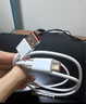 小米（MI）原裝6A數據線(xiàn) USB-C線(xiàn)100cm 6A充電線(xiàn)白色 適配USB-C接口手機游戲機充電xiaomi紅米redmi 小米原裝6A數據線(xiàn)1米 【盒裝】 曬單實(shí)拍圖