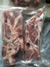 葷八廚 內蒙古牛脊骨2斤凈重 新鮮黃牛肉生鮮牛骨頭帶肉蝎子脖火鍋食材 曬單實(shí)拍圖