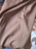 蕉下（beneunder）防曬褲闊腿褲女夏季寬松直筒顯瘦休閑褲子女士 【新款】棕木褐 M 曬單實(shí)拍圖