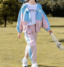 貝孩趣女童套裝春秋2025新款韓版兒童休閑運動(dòng)服兩件套裝時(shí)髦洋氣中大童 藍色 150 碼(建議身高135-145厘米) 曬單實(shí)拍圖