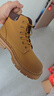 回力（Warrior）官方馬丁靴男秋冬季戶(hù)外保暖情侶英倫風(fēng)靴子男 1327 土黃擦色 43 曬單實(shí)拍圖