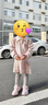 班喜迪女童連衣裙春裝兒童學(xué)院風(fēng)Polo衛衣裙周歲禮服洋氣寶寶公主裙春秋 曬單實(shí)拍圖