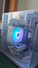 AMD銳龍 R5 9600X/RTX5060/RX9060XT 臺式機電腦主機 渲染設計繪圖整機 高端電競游戲DIY組裝電腦 配置2:9600X/RTX5060 白色海景房 曬單實(shí)拍圖